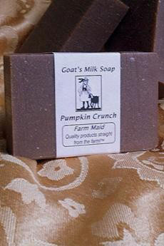 Pumpkin Crunch ~ Goat Milk Soap