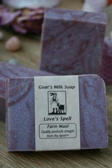 Love's Spell Goat's Milk Soap