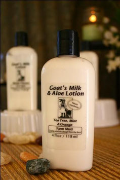 Tea Tree, Mint & Orange Goat's Milk & Aloe Lotion