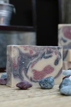 Black Raspberry Vanilla Goat's Milk Soap