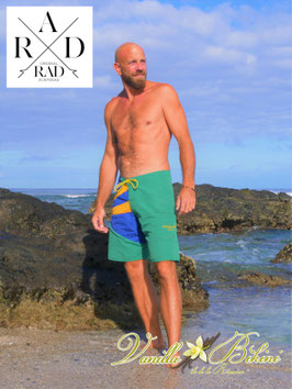 BOARDSHORT REUNION VERT