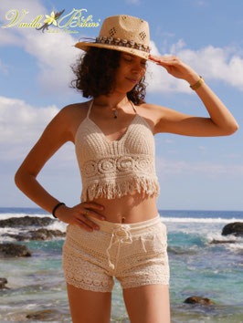 ENSEMBLE CROCHET BEIGE D