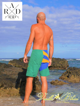 BOARDSHORT REUNION VERT