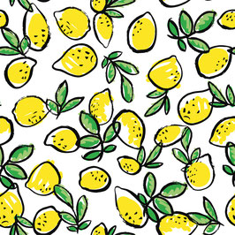 Jersey Lemons weiß