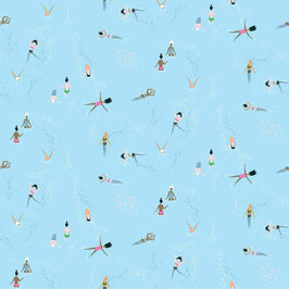 BW Swimming blau