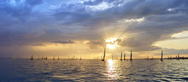 180601-251P                  Segelboote vor Lindau bei der RundUm