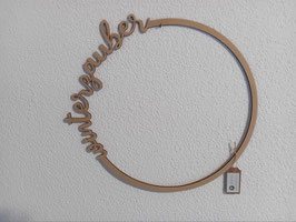 Holz Loop WINTERZAUBER