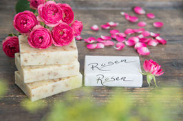 Naturseife Rosenöl