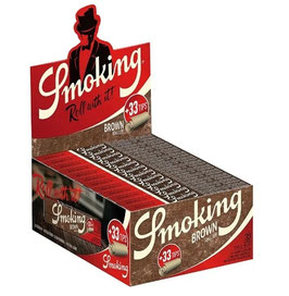 Smoking Kingsize + Filter Tips - Brown - Box