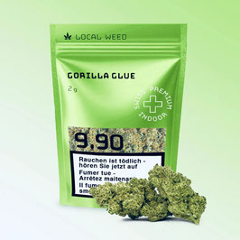 Local Weed: Gorilla Glue: CBD Indoor Blüten
