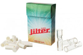 Jilter Glasfilter 3 Stk. + 42 Wattefilter