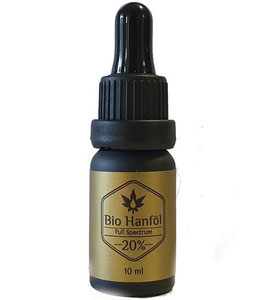 CBDeluxe Bio Hanföl 10ml /  20% CBD GOLDLINIE