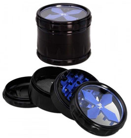 Black Leaf Cross Grinder, 4-teilig, 50mm