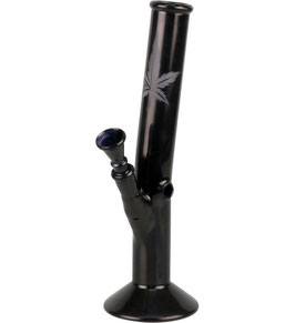 Bong Glas Black Art Leaf, 35cm