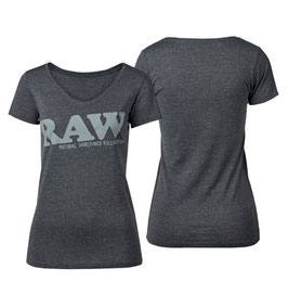 Raw Girl Shirt, Grey