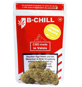 B-Chill CBD Lemon Gelato, 10g