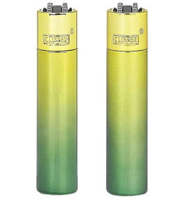 12x Clipper Metall, Green Meadows, Mit Case