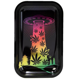 Rolling Tray: Stoned UFO - 27.5x17.5cm