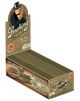 Smoking Double Window Organic (25x 120 Blatt)