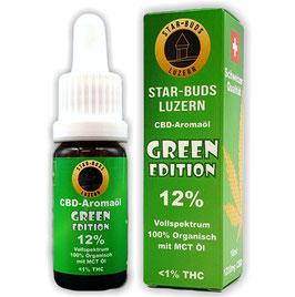 Star-Buds Indoor CBD Aroma Öl, 12%, Green Edition