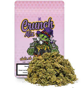 CBDX Crunch Mix CBD Blüten 12g (Blütenschnittreste)