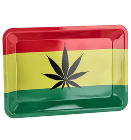 Rolling Tray Mischschale 18x12.5cm: Rasta