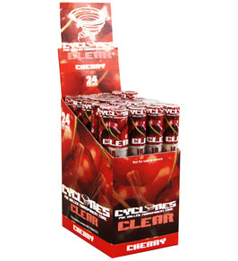 Cyclone Clear Cherry (Durchsichtig)  - 24 Stk