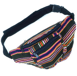 Guatemala Bauchtasche mit Zipper, mehrfarbig 30 x 15cm