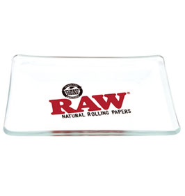 Raw Glass Rolling Tray