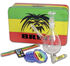 Minibong Set Mit Grinder Und Purpfeife