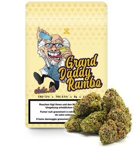 CBDX Grand Daddy Rambo CBD Blüten