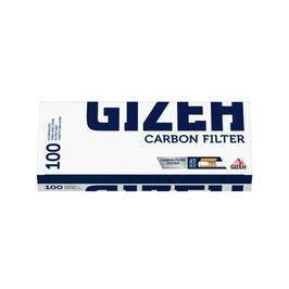 GIZEH - Tubes / Hülsen - Carbon - Box - 100 Stück - Mit Aktrivkohle