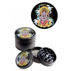 Black Leaf Grinder, Ganesha, 4-teilig