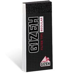 Gizeh Black Filter Tips Regular - 24 Stk