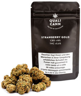 Quali Cann CBD Blüten Strawberry Gold