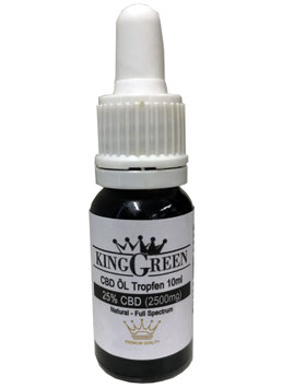King Green CBD Öl Tropfen Premium Quality 10ml