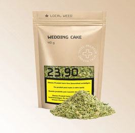 Local Weed: Wedding Cake CBD Trim - 40g