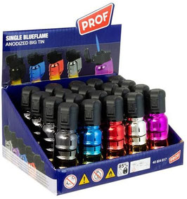 20x Prof Gasbrenner, Metallic Assortiert