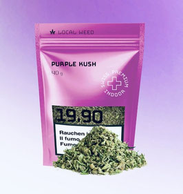Local Weed: Purple Kush CBD Trim - 40g