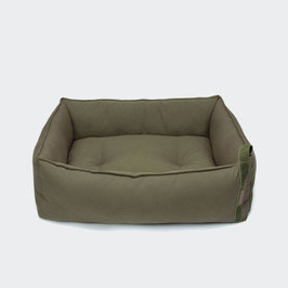 Cloud7 Hundebett Boost Canvas Olive