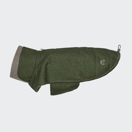 Cloud7 - Hundemantel Brooklyn Flanell Fern Green