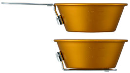 Aluminium Collapsible Camping Sierra Cup Yellow