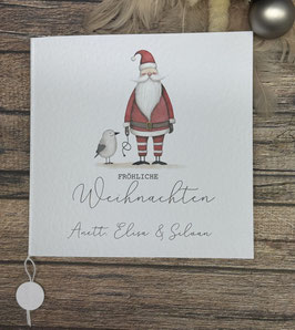 Weihnachtskarte personalisiert