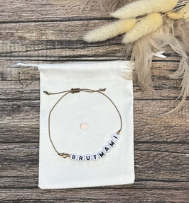Armband mit Herz und Wunschtext PGH