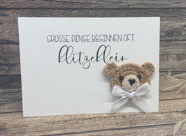klitzeklein mit Bär