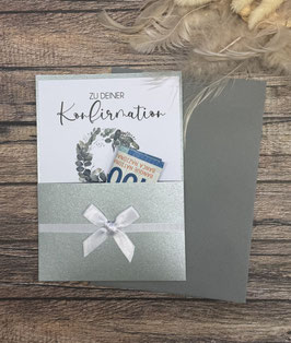 Karte zur Konfirmation, Firmung oder Kommunion Einschieber