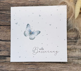 Gute Besserung Schmetterling