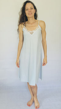 Camicia da notte plumetis svizzero, 100% cotone