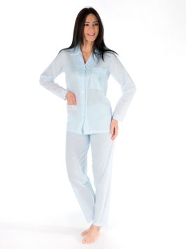 Pyjama ouvert plumeti 100% coton suisse