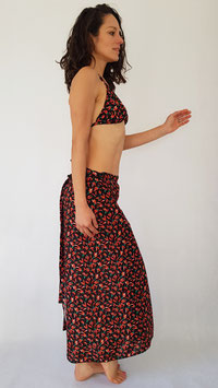 Maxi Wrap Over Skirt 100% Natural Cotton